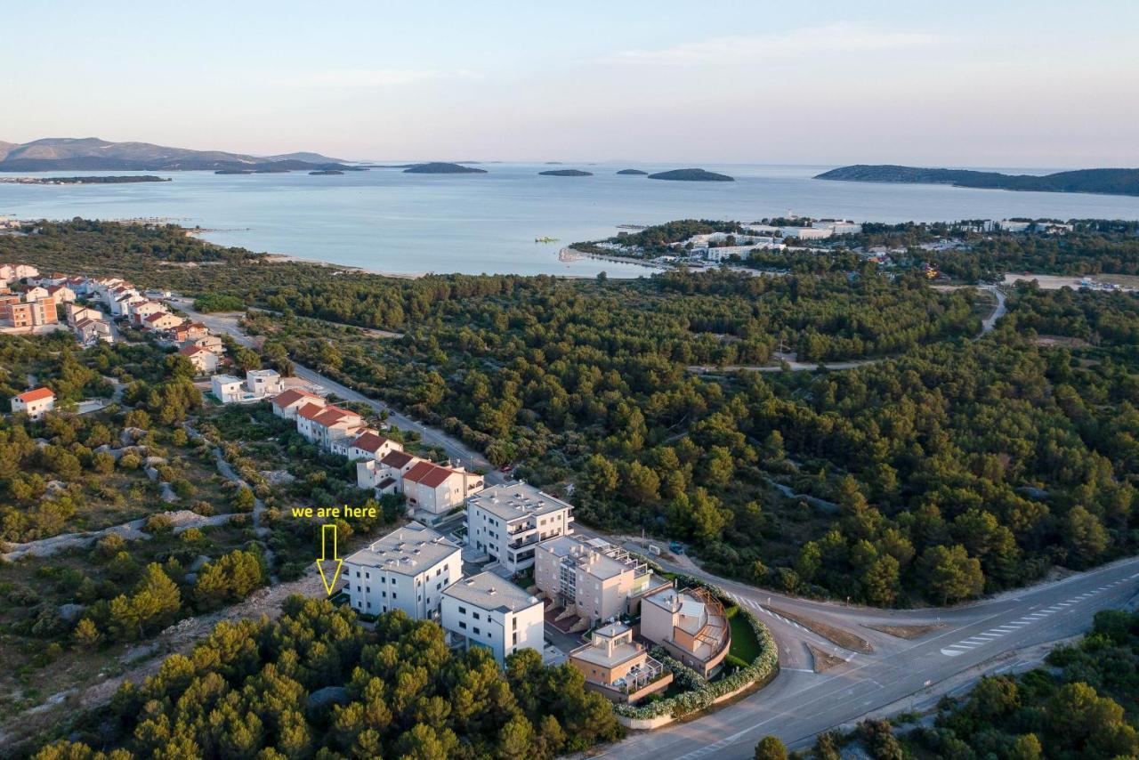 My Adriatic Place With Private Garden And Garage Sibenik Bagian luar foto