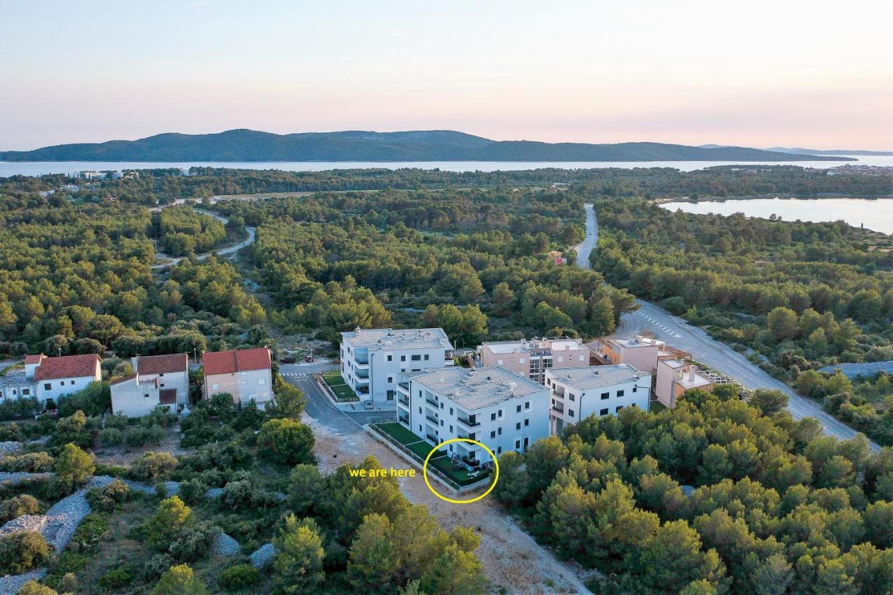 My Adriatic Place With Private Garden And Garage Sibenik Bagian luar foto